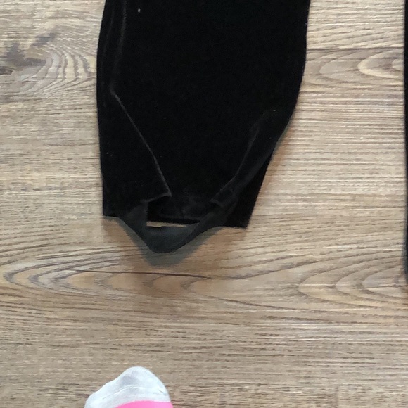 Dance Sophisticates Velvet & Mesh Dance Pant Suit - Picture 6 of 14